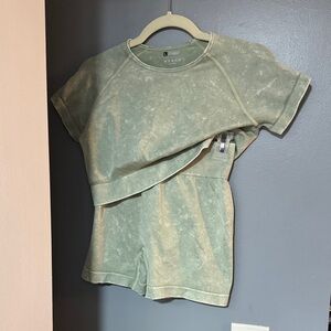 Green Active Workout Set